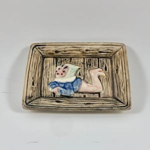 Vintage Elf/Pixie Trinket Dish