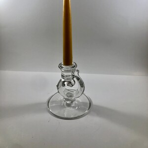 Crystal Fostoria Century Candle Stick Holder