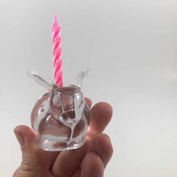 Rabbit Candle Holder Etsy