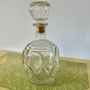 MCM Clear Glass DECANTER