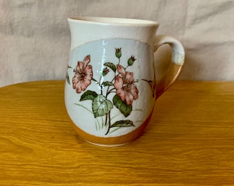 Otagiri Hibiscus and Hummingbird Mug