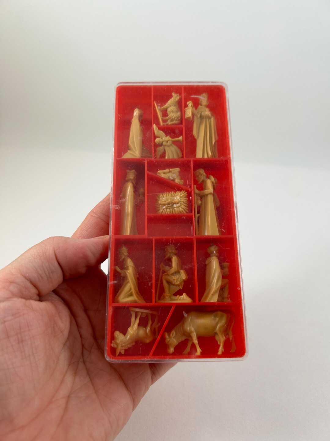 Miniature Nativity Set Made in Germany Etsy
