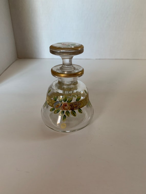 Antique Glass Perfume Bottle - image 1