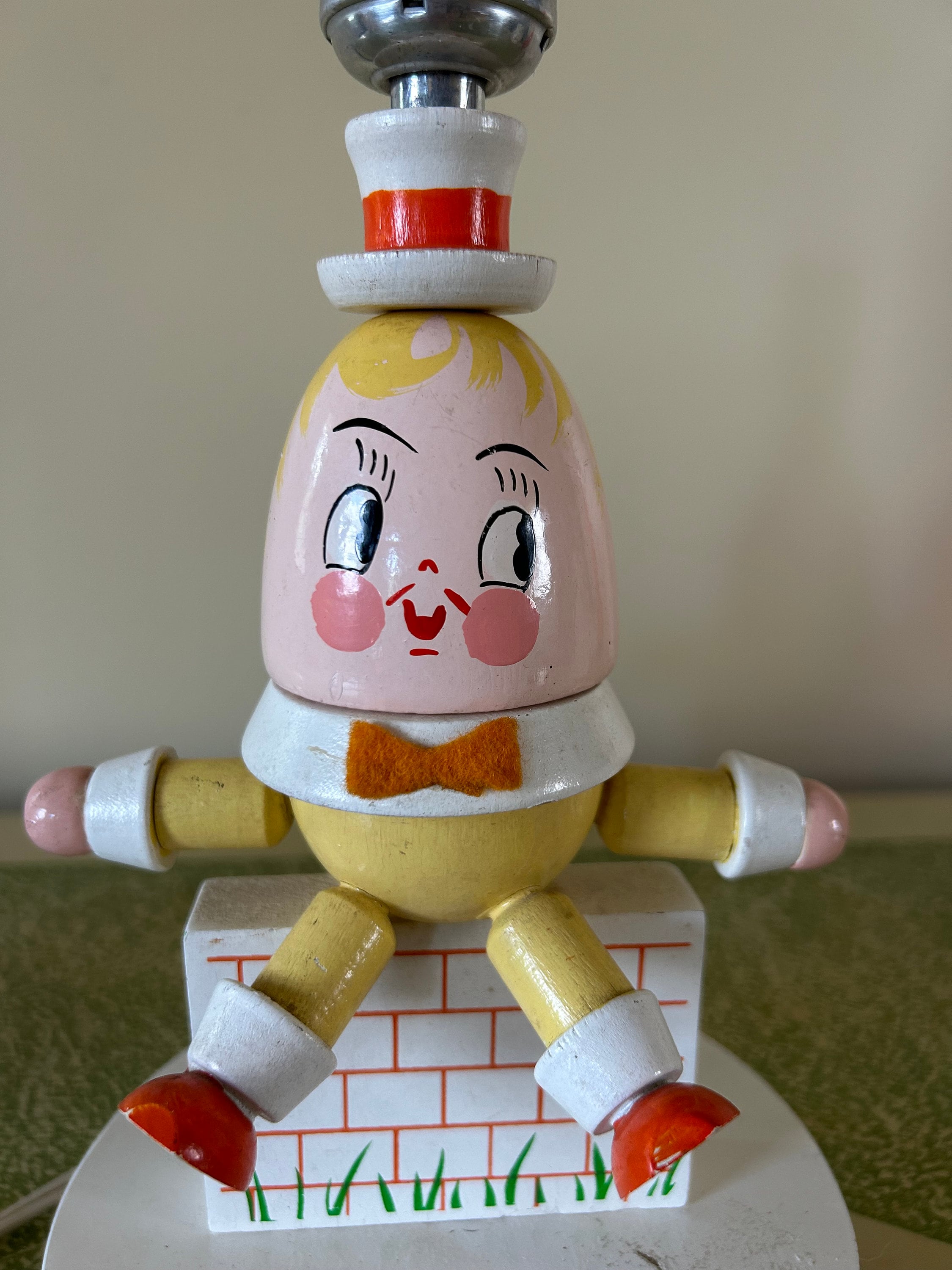 1980 Humpty Dumpty Nursery Rhyme Table Lamp (#90) - Etsy