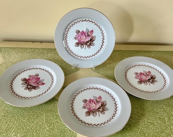 Noritake Fine China Tudor Rose 6658 Pattern Dinner Plate Made in