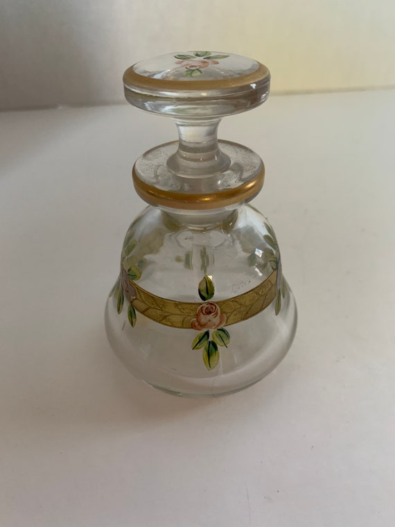 Antique Glass Perfume Bottle - image 7