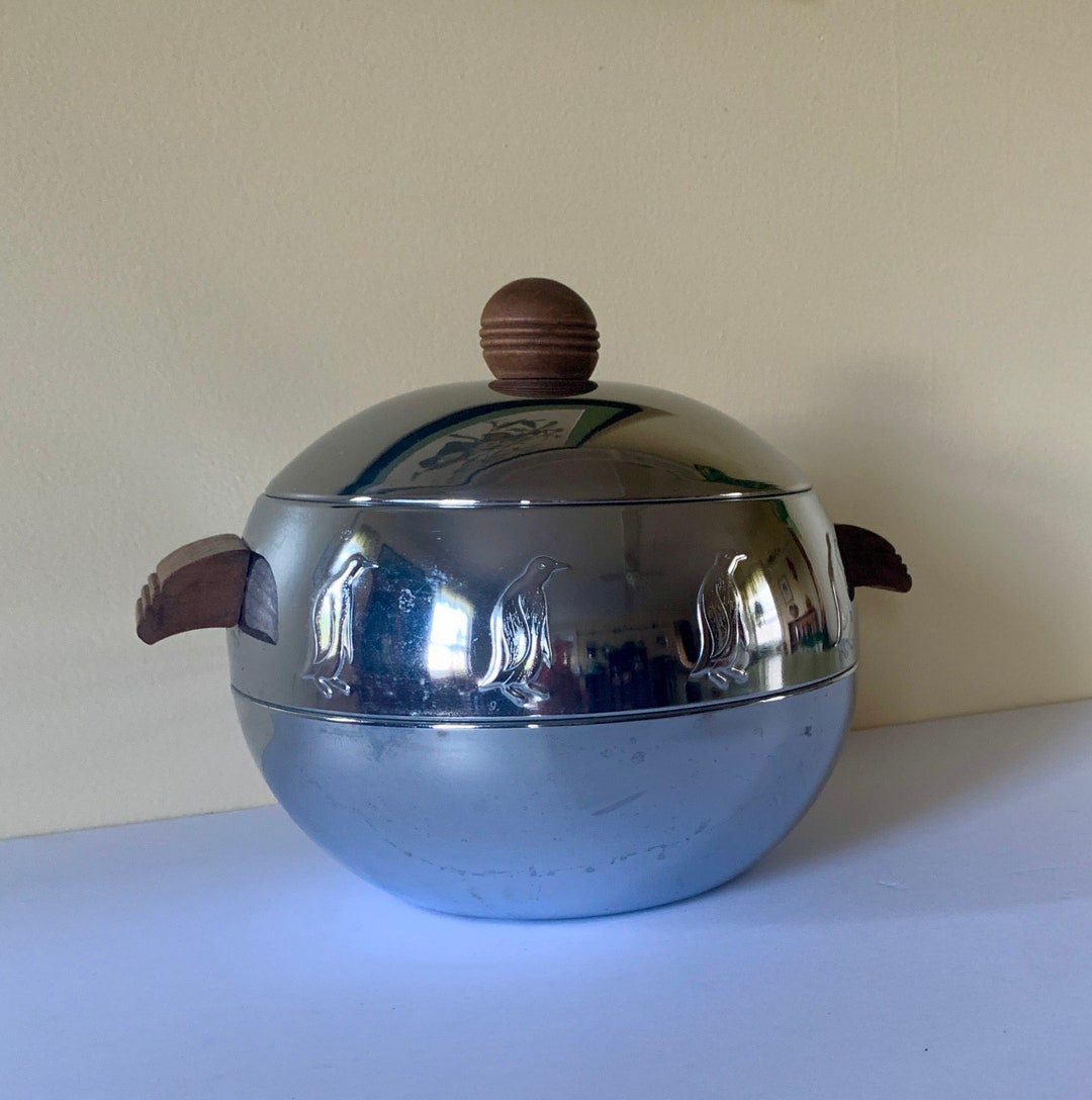 West Bend Penguin Hot and Cold Server - Etsy