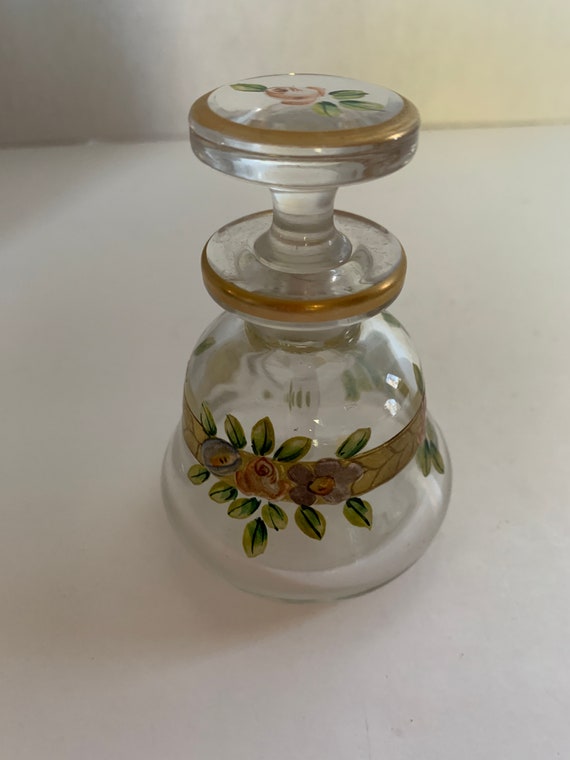 Antique Glass Perfume Bottle - image 6