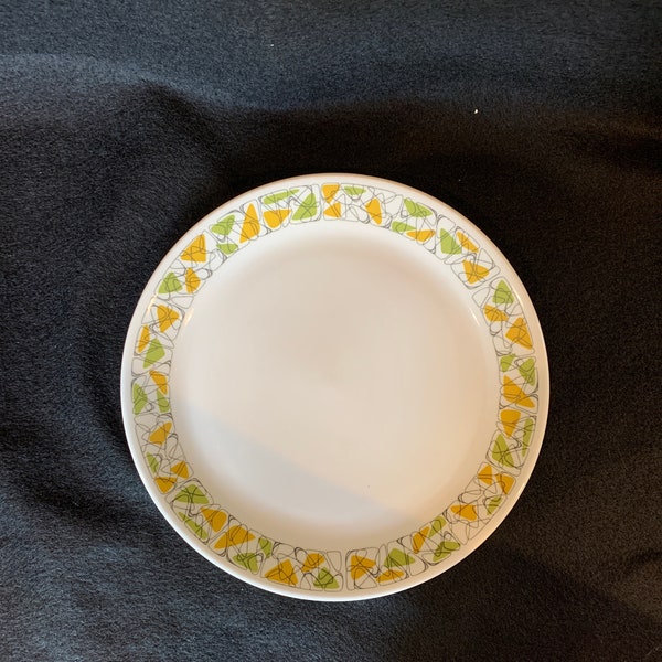 Accent Pattern Salad Plates by Syracuse Carefree China (set of 2)