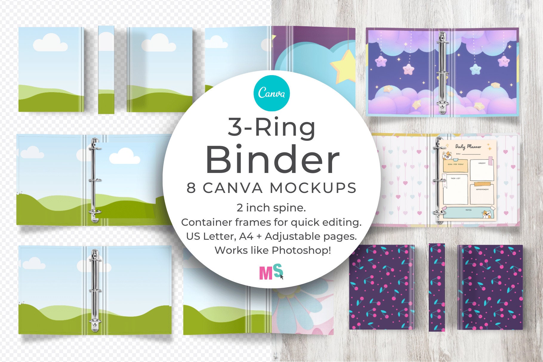 Personalized Binder, 3 Ring Binder, Pink Floral Binder, Home Management  Binder, 3 Ring Notebook, Personalized Planner, Fabric Covered Binder 