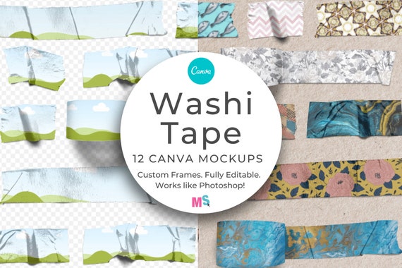 Washi Tape Photo Frame - Makes, Bakes and Decor