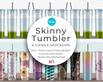 Tumbler Mockup Canva Template Canva Mockup Skinny Tumbler Mockup Canva Tumbler Mockup Funktioniert Wie Photoshop