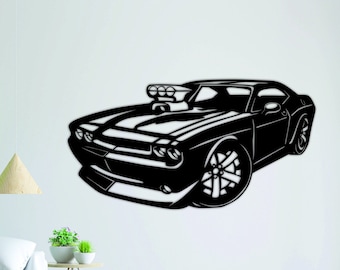 Sports Car Metal Wall Art Skilwerx 15 X 5 Auto 5 