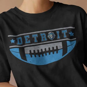 Lion Football PNG – Inspired by Detroit Sports Culture – Football Lover Sublimation Design – Transparent Background Digital File