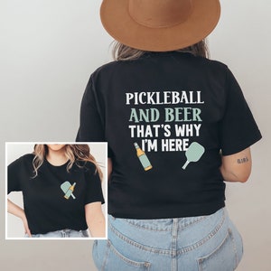 Camiseta de Pickleball, camiseta divertida de Pickleball, regalo para jugador de Pickleball, camiseta del equipo de Pickleball, camiseta del grupo de Pickleball, Pickleball para beber