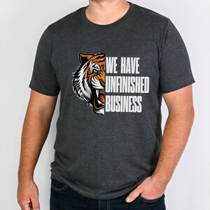 Bengals Tshirt, Cincinnati Football Shirt, Bengals Fan Gift, Cincinnati T-shirt for Men, Unfinished Business Shirt, Vintage Style Bengals