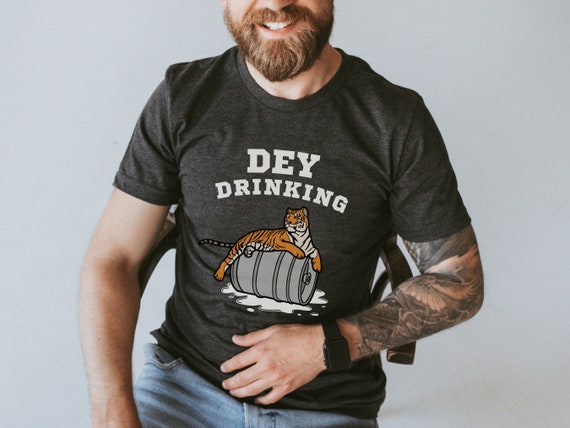 Dey Drinking Shirt, Cincinnati Football Shirt, Bengals Shirt, Cincinnati Shirt, Burrow Shirt, Men's Football Shirt, Bengals Football