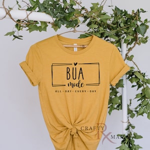 Personalized Bua Mode Est | Masi, Phuphi, Mammi, Chachi | Aunt Gift, Birthday