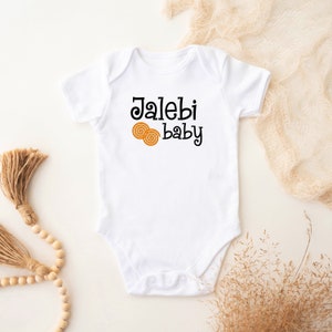 Jalebi Baby Bodysuit - Bollywood, baby shower, gifts, Indian, Desi, Pakistani, Bodysuit