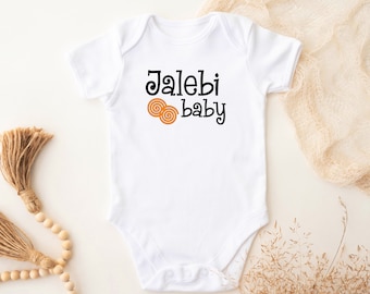 Jalebi Baby Bodysuit - Bollywood, baby shower, gifts, Indian, Desi, Pakistani, Bodysuit