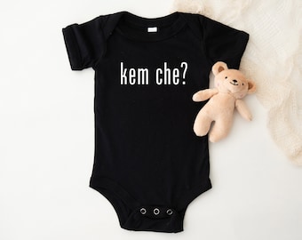 Kem Che Bodysuit- Bollywood, baby shower, gifts, Indian, Desi, South Asian, Gujarati, Gujarat