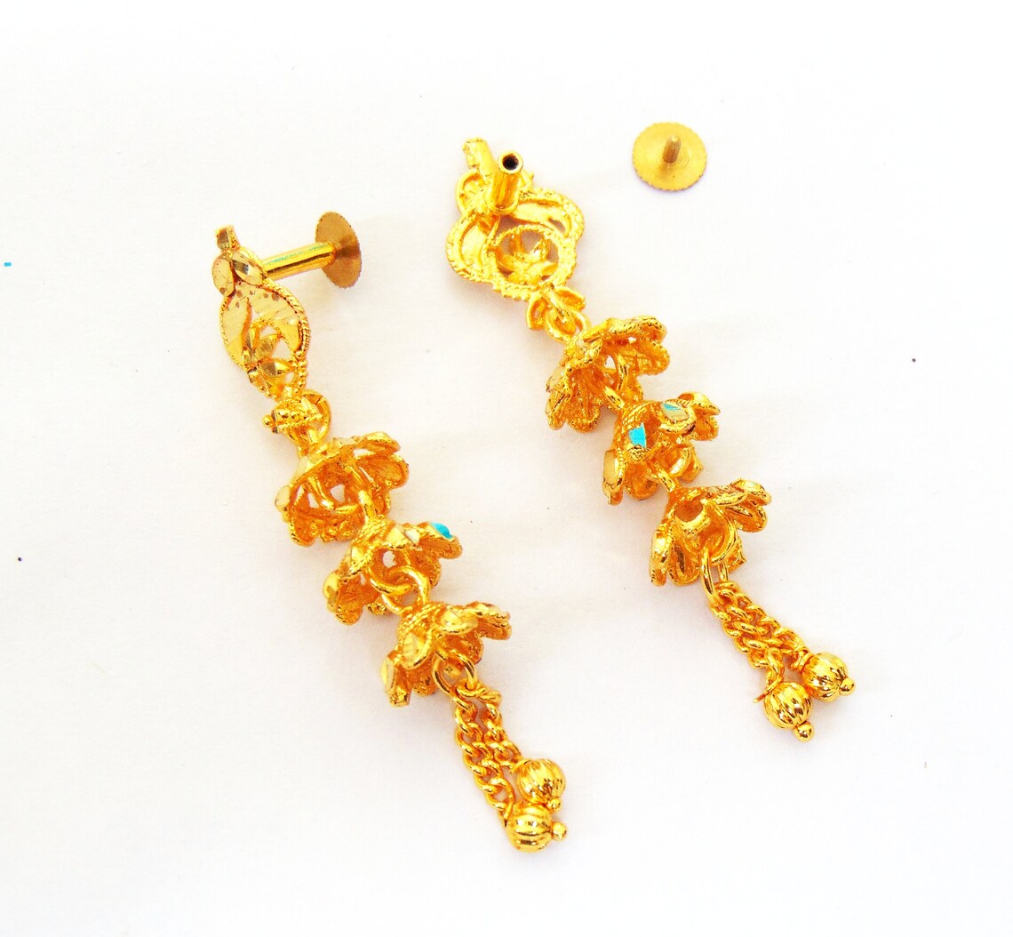 Pendientes Indios Vintage Jhumkas Para Mujeres El Salvador