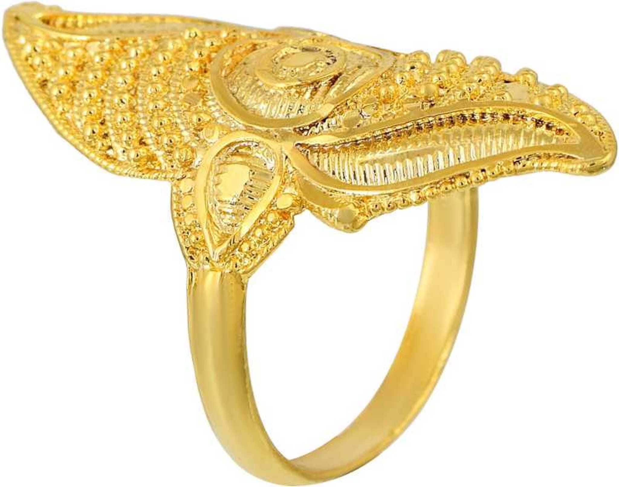 21k Gold Ring – Cleopatra Jewelers