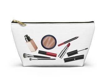 Bolsa de cosméticos, bolsa de maquillaje para viaje, estuche para brochas de maquillaje, bolsa para accesorios de tocador.