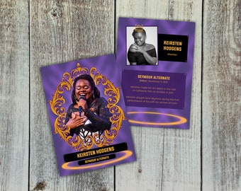 Six Trading Cards: Custom Broadway Musical Pack