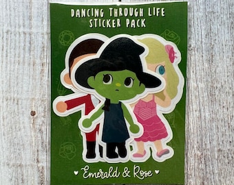 Broadway Musical Sticker Pack: Handmade Waterproof Theatre Gifts