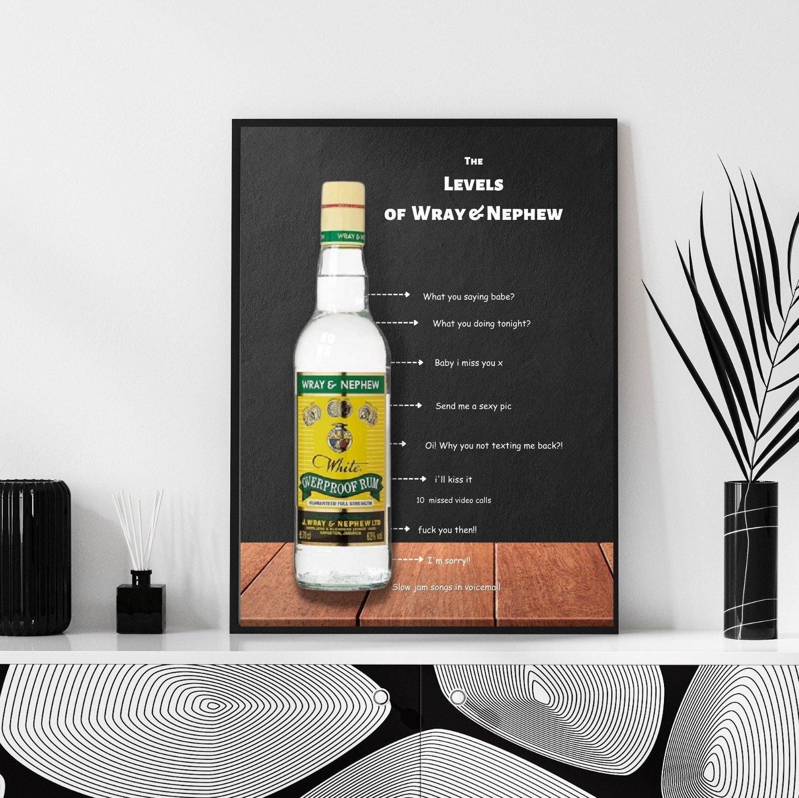 Wray&nephew rum - Etsy 日本