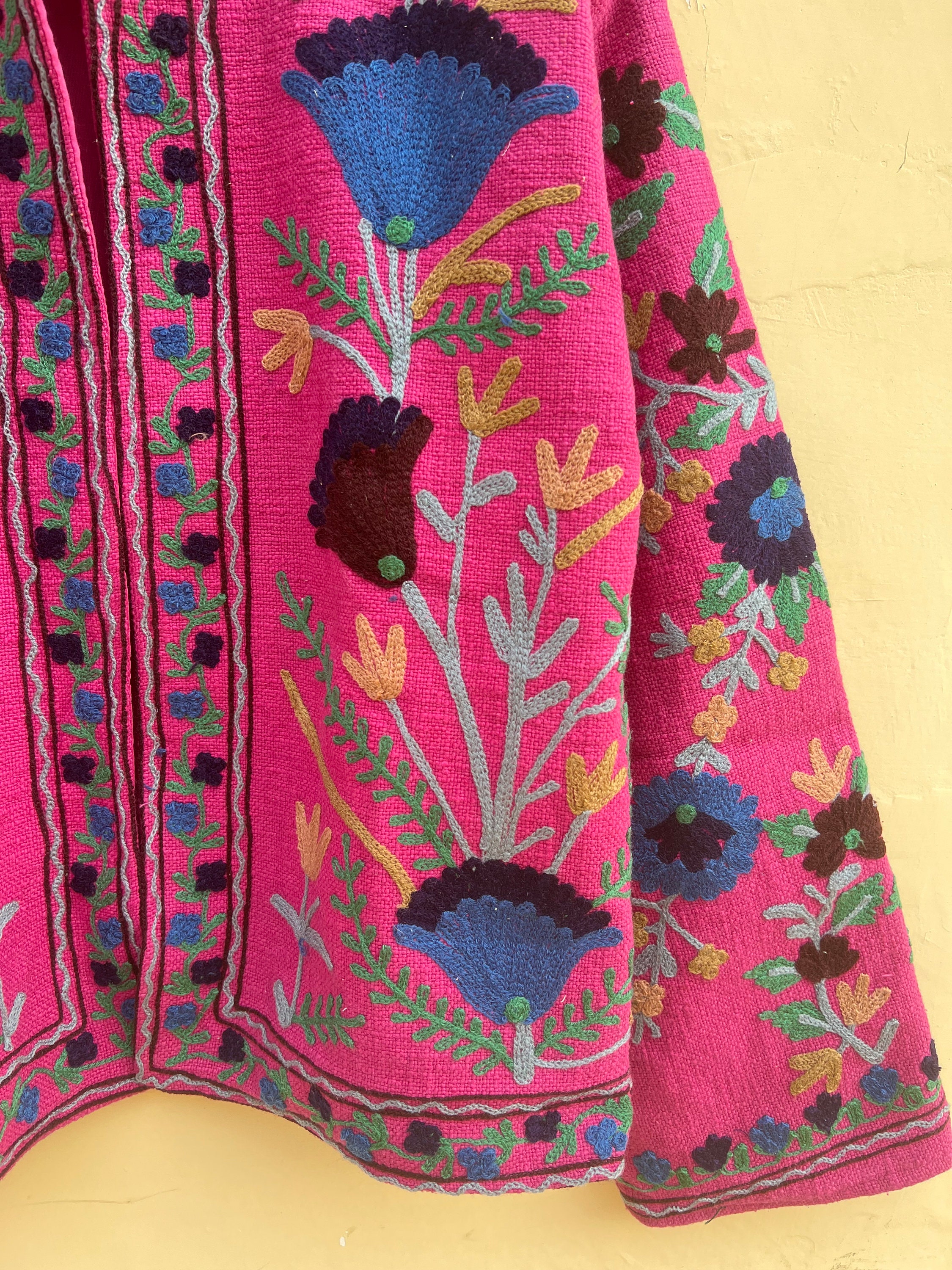 Crimson Aura Suzani Jacket main image 0
