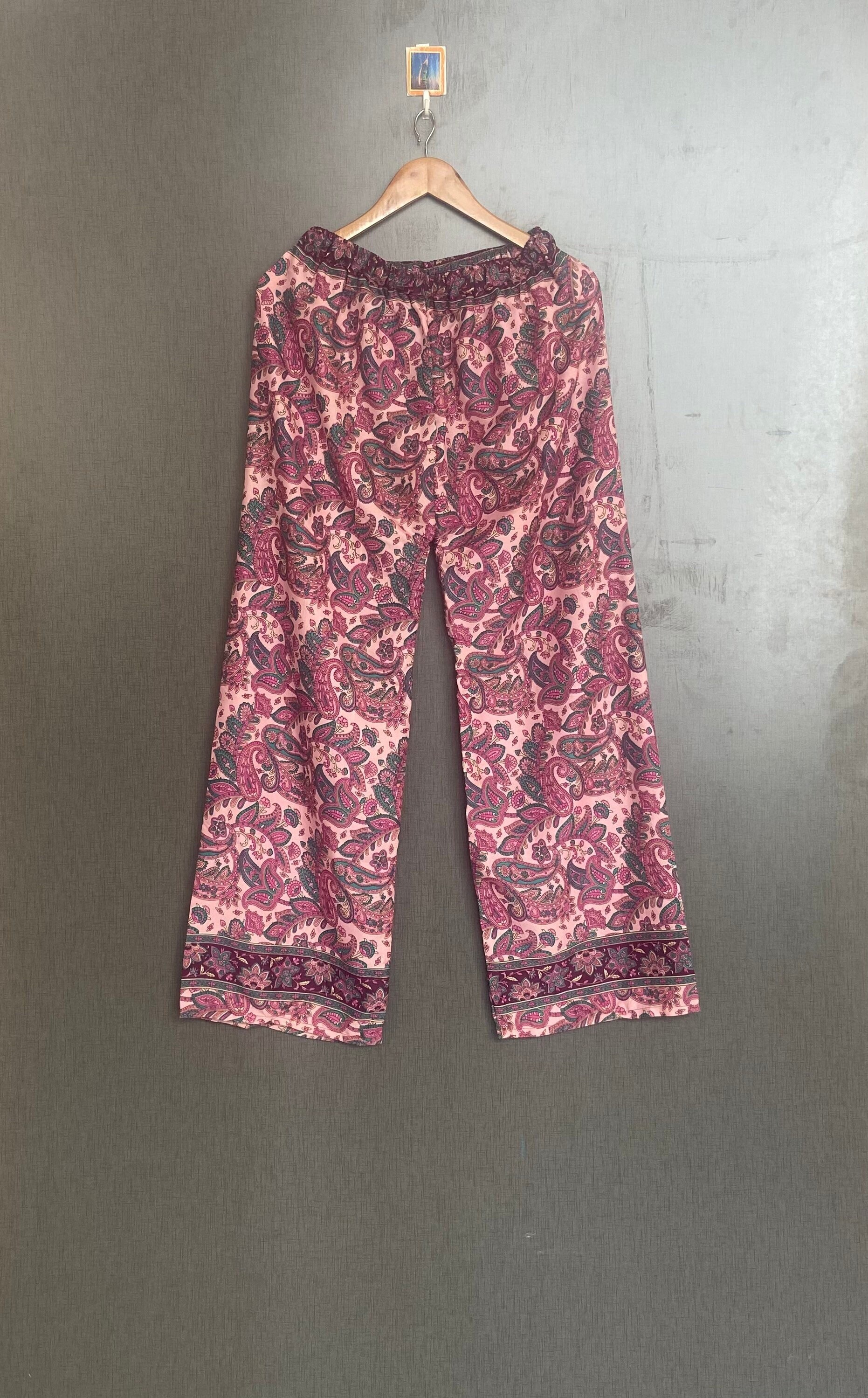 Block Print Pajama Bottoms 