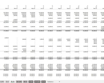 Excel Accounting System / General Ledger - Accrual or Cash Basis