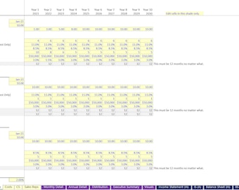 Loan Business Financial Model