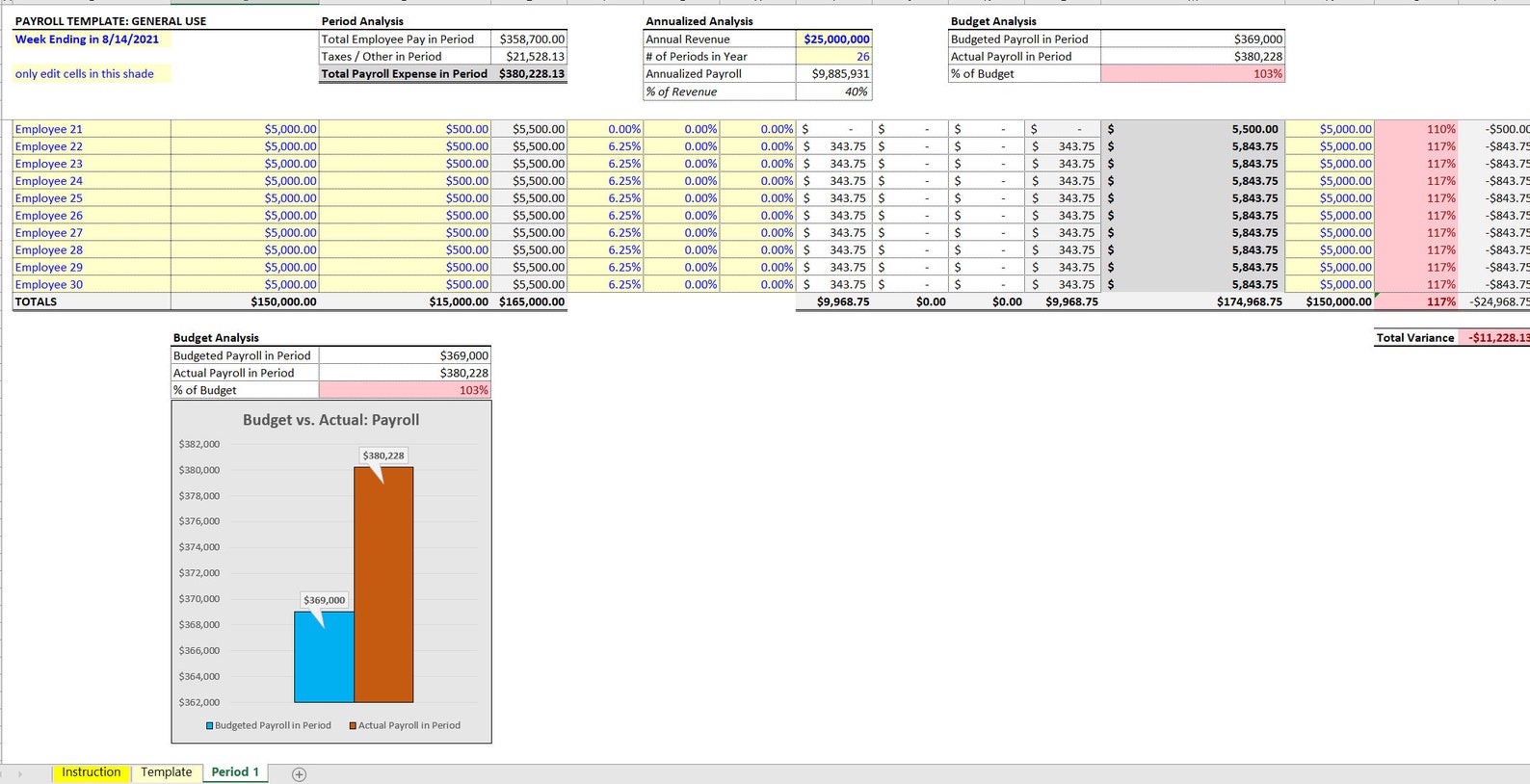 Payroll Calculator - Etsy