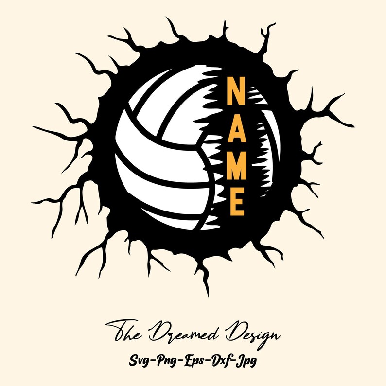 Volleyball SVG Volleyball Name SVG Volleyball Mom Svg Etsy Canada
