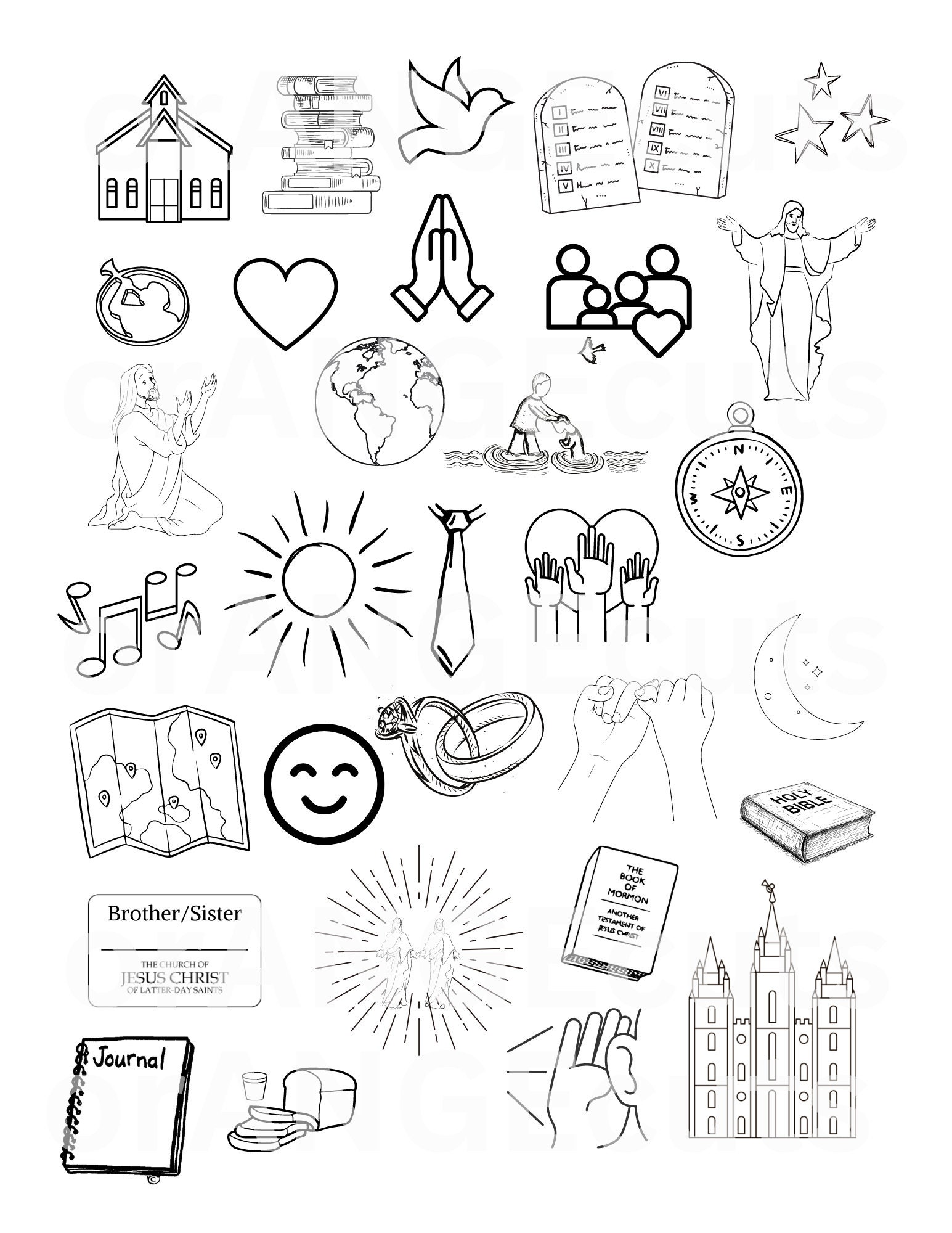 General Conference Handout, General Conference Printable, General ...