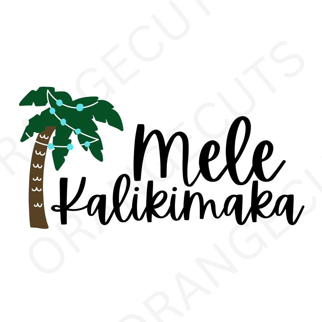 Mele Kalikimaka SVG, Mele Kalikimaka PNG, Melekalikimaka, Christmas