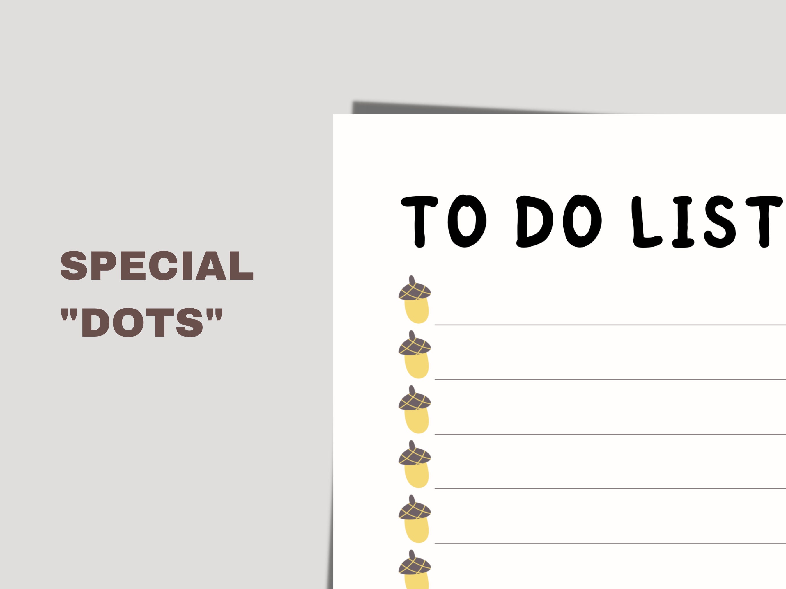 Blank to Do List for Kids Cute Printable Planner Checklist Fox Design ...