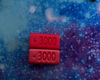 TCGパワーカウンター（回転しない4面セット）。（パワーカウンター1個