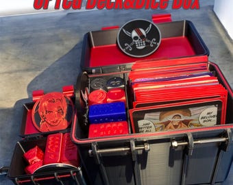 OPTCG Deck&Dice Box - One Piece- 3D Printed- Customized