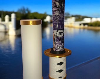 TCG PlayMat Tube One Piece Inspired Swords