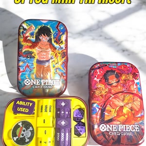 One piece TCG Tin Insert - 3D Printed- Customizable