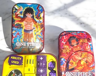 One piece TCG Tin Insert - 3D Printed- Customizable