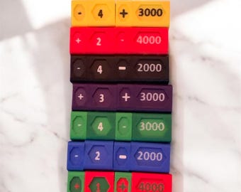 OPTCG, Union Arena, TCG Power Counter, 4-zijdig roterend