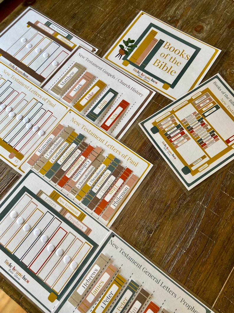 Books of the Bible Printable Christian Homeschool Printable - Etsy