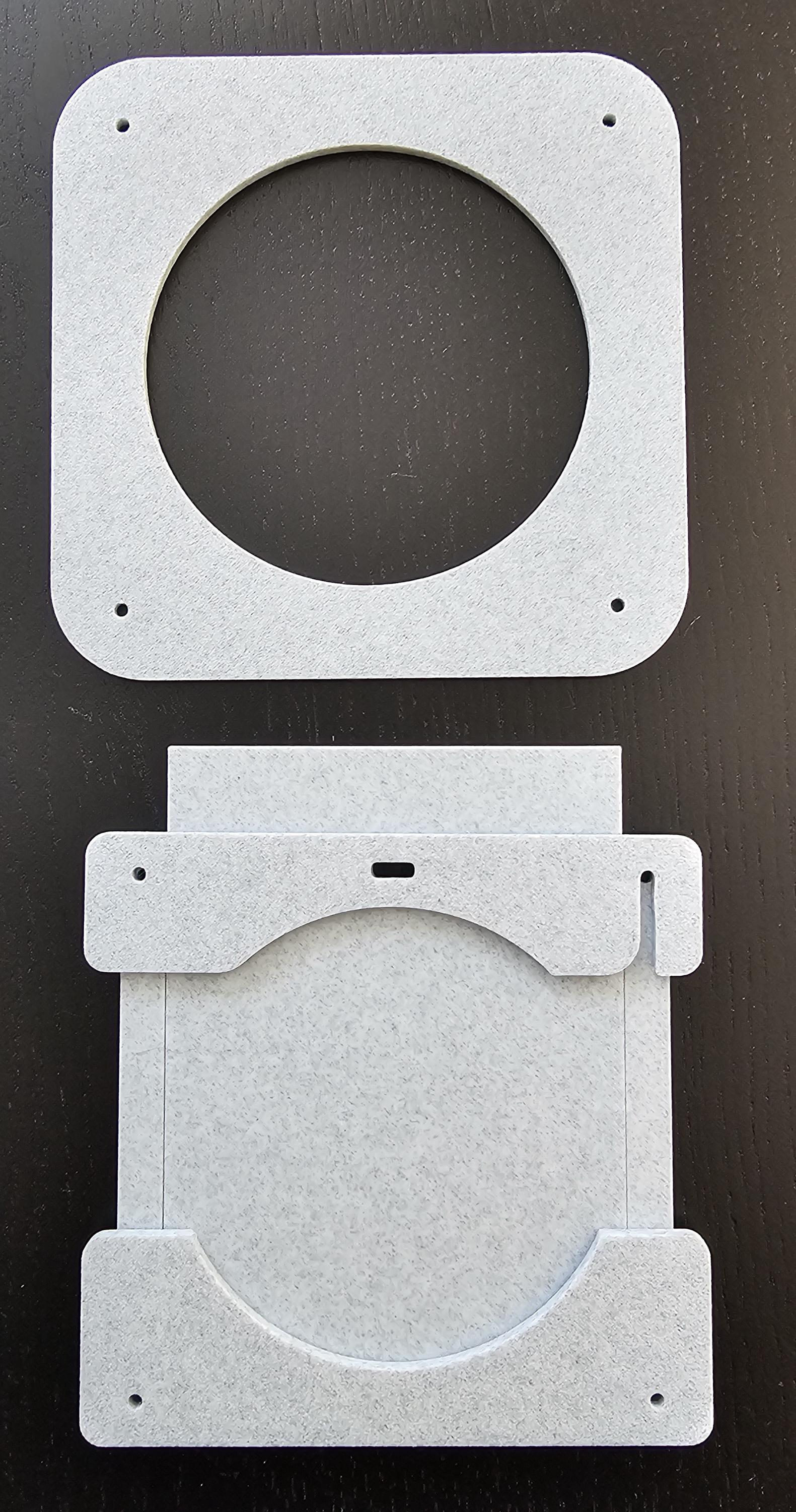 Rabbit Door Tunnel System - 3D Printed Rabbit Door With Flap for 6