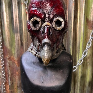 Plague doctor- Bloody- Half Mask