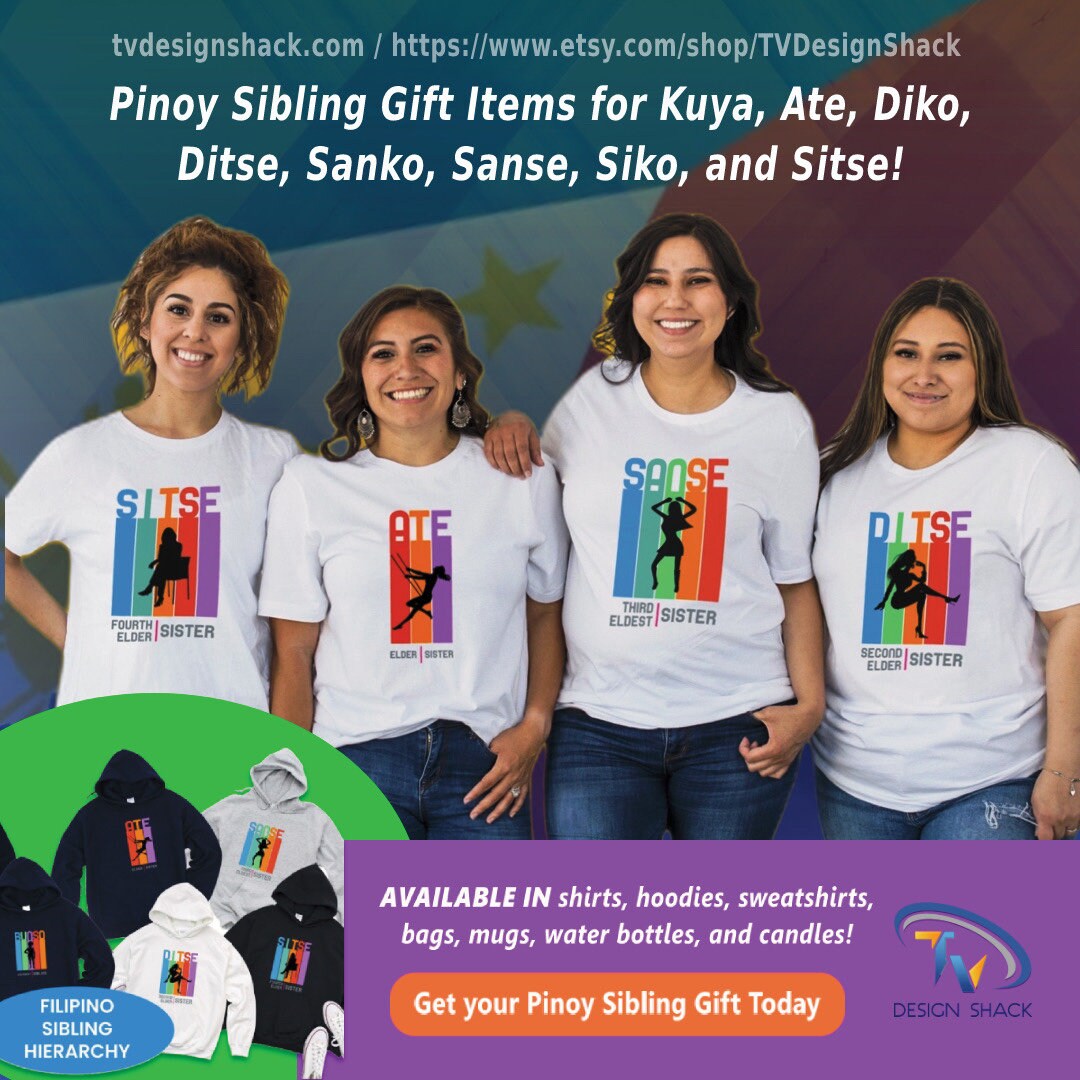 Filipino Sibling Hierarchy Unisex Hoodies for All Occasions, Ate and